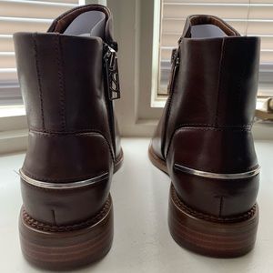 Franco Sarto rich brown leather boots
